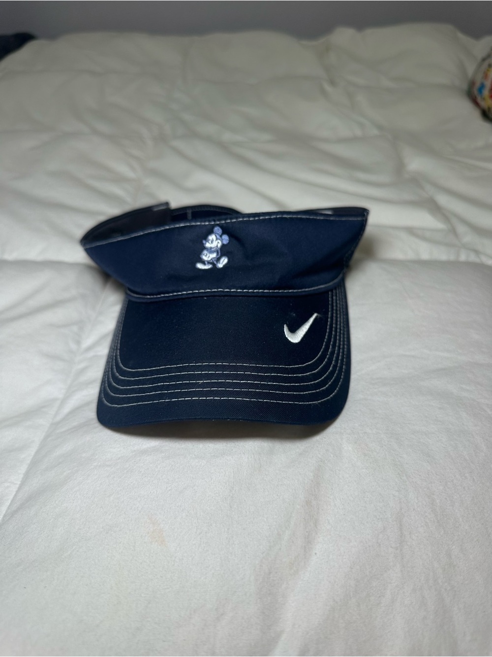 Disney Nike Mickey Mouse navy blue visor